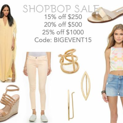 SHOPBOP SALE