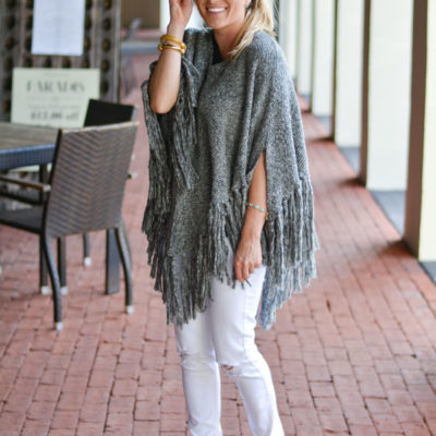 Fringed Poncho