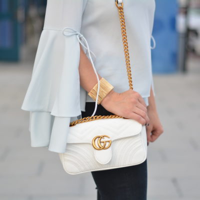 White Gucci Marmont