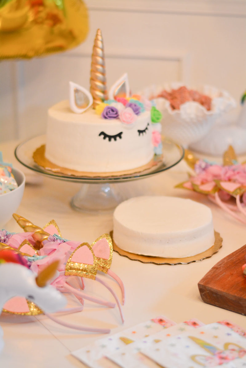 Unicorn theme birthday party