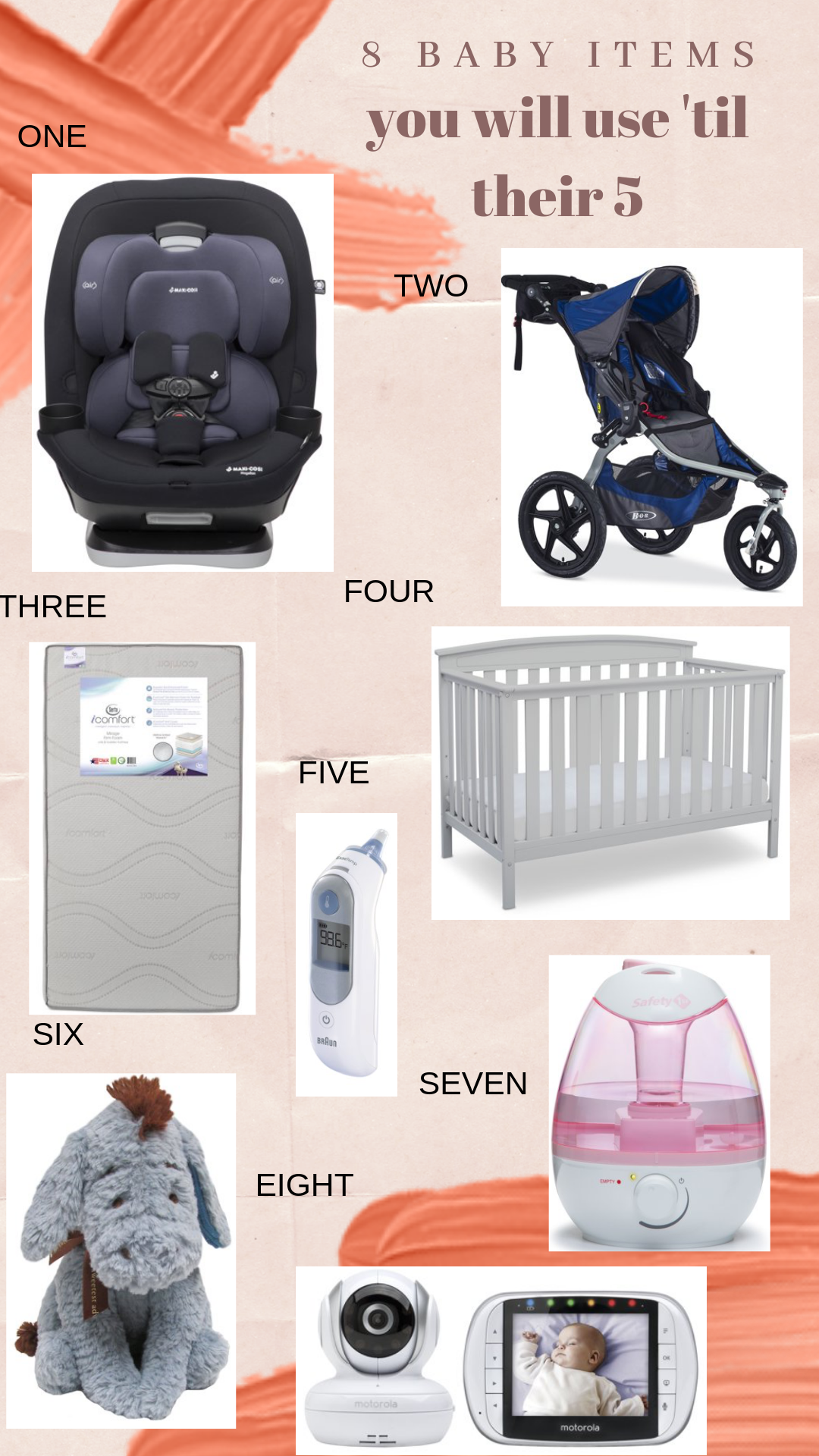 Baby store use items