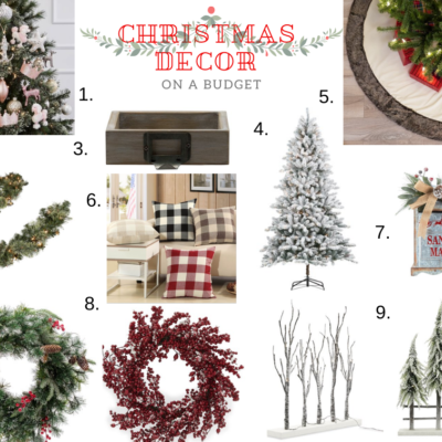 Christmas Decor on a Budget