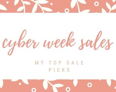 Cyber Week Sales (updated daily until Cyber Monday)