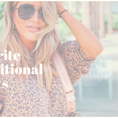 Favorite Transitional Pieces